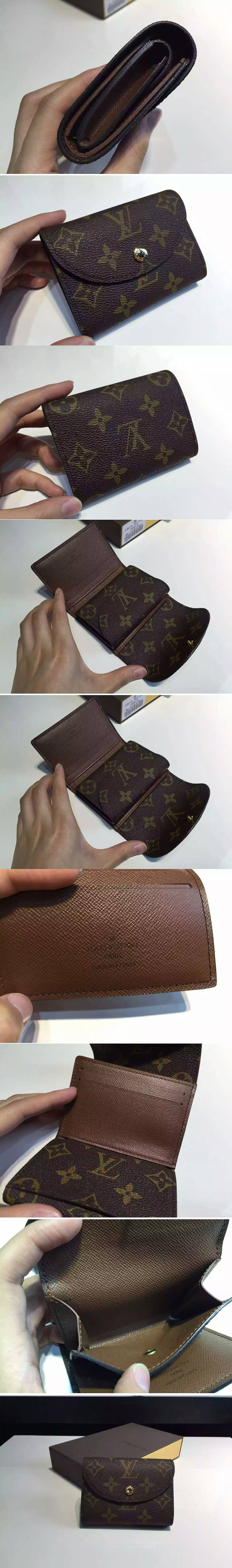 Replica Louis Vuitton M60253 Monogram Canvas Helene Wallet 