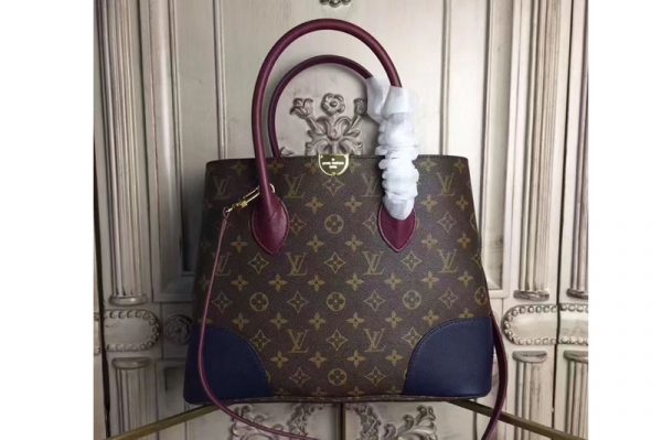 Replica Louis Vuitton M41596 Flandrin Monogram Canvas Bags Blue