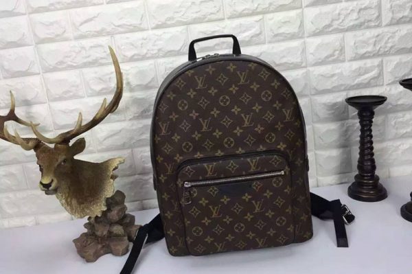 Replica Louis Vuitton M41530 Monogram Macassar Canvas Josh Backpack