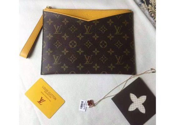 Replica Louis Vuitton M60608 Monogram Canvas Pochette Pallas Bags