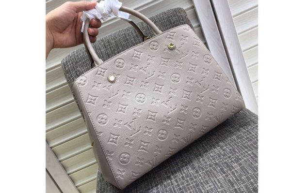 Replica Louis Vuitton M41048 Montaigne MM Emp Bags Grey