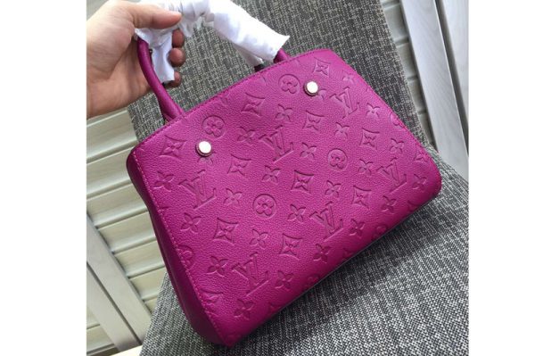 Replica Louis Vuitton Montaigne MM Emp Bag M41048 Purple