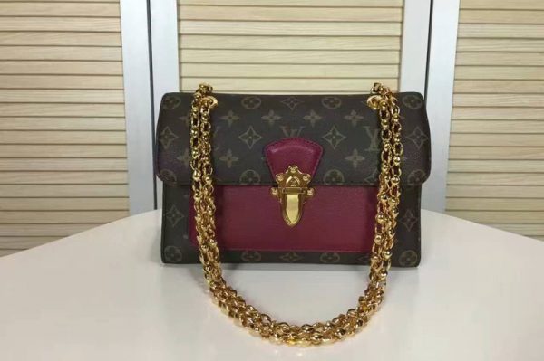 Replica Louis Vuitton M41731 Monogram Canvas Victoire Bags Purple