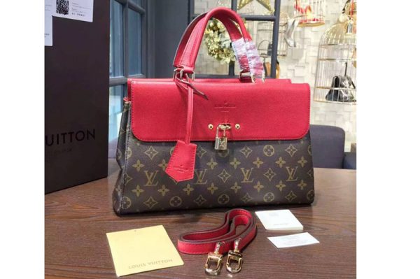 Replica Louis Vuitton M41738 Monogram Canvas Venus Bag Red