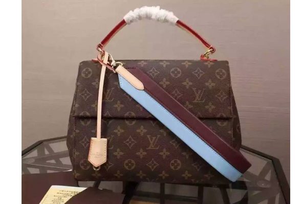 Replica Louis Vuitton M42735 Monogram Canvas Cluny MM Midium Bags