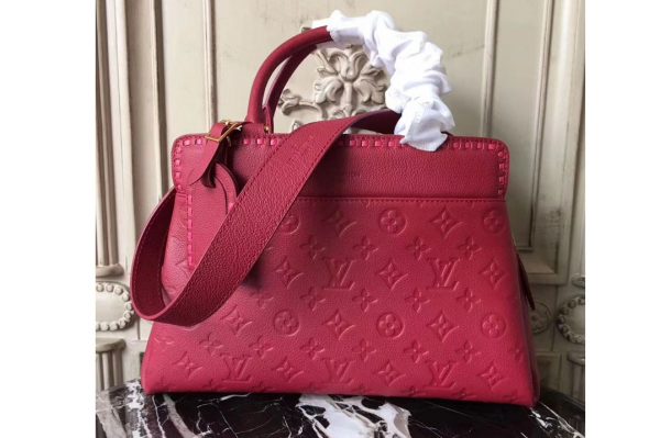 Replica Louis Vuitton Vosges MM Monogram Empreinte Leather M43249 Bags