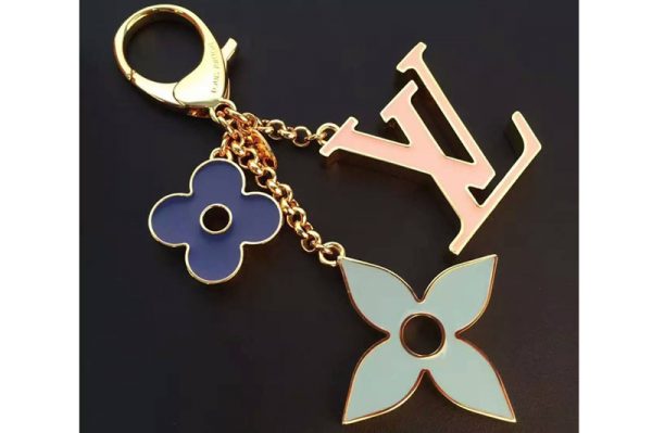 Replica Louis Vuitton M67119 Fleur De Monogram Bag Charm Key Ring