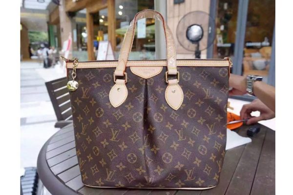 Replica Louis Vuitton M40145 Palermo PM Monogram Canvas Bags