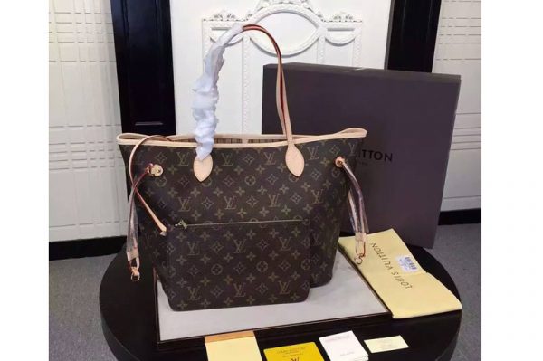 Replica Louis Vuitton M40995 Neverfull MM Monogram Canvas Bags