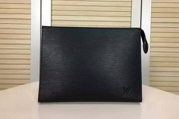 Replica Louis Vuitton M41366 Epi Toiletry Pouch 19 Black