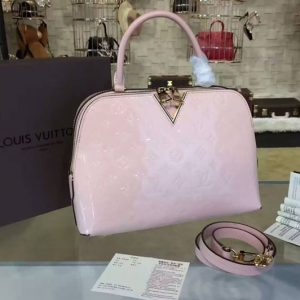 Replica Louis Vuitton M42694 Monogram Vernis Melrose Bags Pink