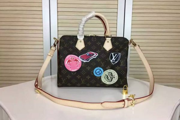 Replica Louis Vuitton M43231 Speedy Bandouliere 30 World Tour Bags