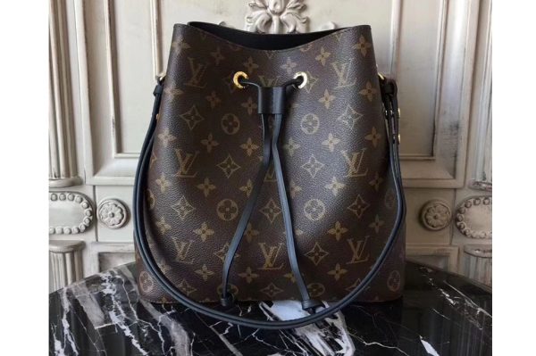 Replica Louis Vuitton M44020 Neonoe Monogram Canvas Bags Blue