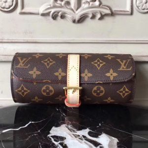 Replica Louis Vuitton M47530 Monogram Canvas 3 WATCH CASE