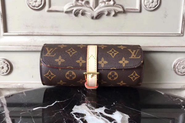 Replica Louis Vuitton M47530 Monogram Canvas 3 WATCH CASE