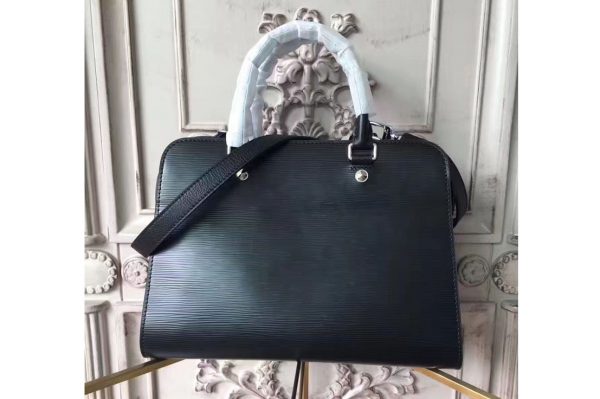 Replica Louis Vuitton M51239 Vaneau MM Epi Leather Bags Black