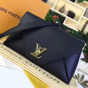 Replica Louis Vuitton M54501 Love Note Novelope Bag Black