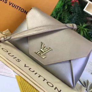 Replica Louis Vuitton M54501 Love Note Novelope Bags Gold