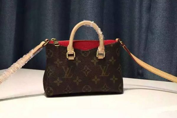 Replica Louis Vuitton M61254 Monogram Canvas Nano Pallas Bags