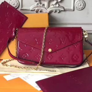 Replica Louis Vuitton M61267 Pochette Felicie Monogram Vernis Bags