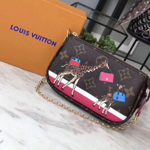 Replica Louis Vuitton M62087 mini pochette accessoires monogram Canvas