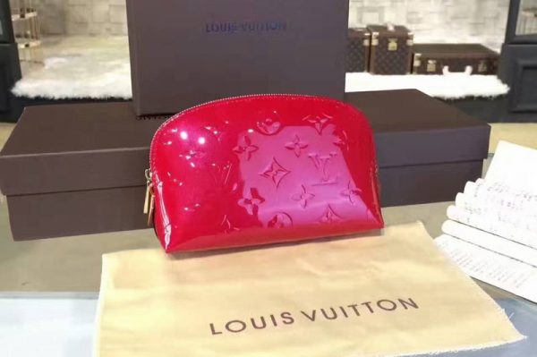 Replica Louis Vuitton M90009 Cosmetic Pouch Red