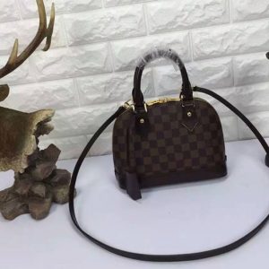 Replica Louis Vuitton N41221 Alma BB Damier Ebene Bags