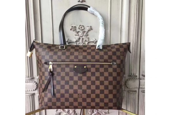 Replica Louis Vuitton N44040 Damier Ebene Canvas Iena MM Bags