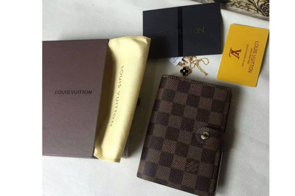 Replica Louis Vuitton R20700 Damier Ebene Canvas Wallet