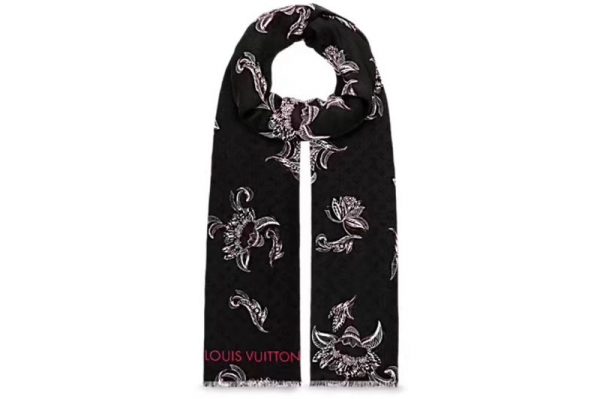 Replica Louis Vuitton MP1863 Macro Indian Flower Stole Scarf And Shawl