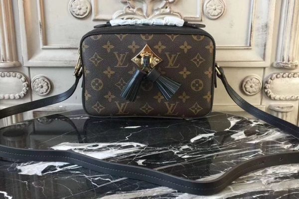 Replica Louis Vuitton M44258 Monogram Canvas Camera Case Bag Black