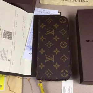 Replica Louis Vuitton M60744 Clemence Wallet Monogram Canvas