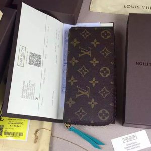 Replica Louis Vuitton M60858 Clemence Wallet Monogram Canvas