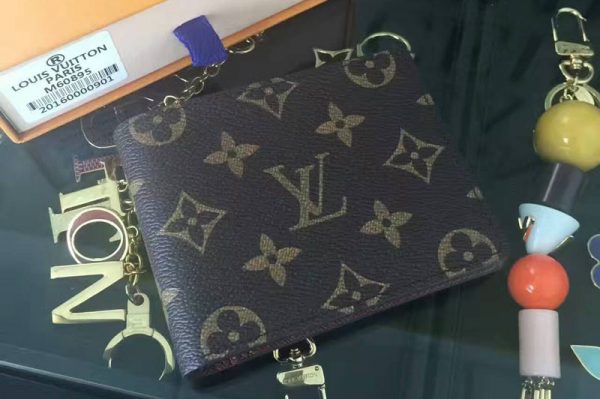 Replica Louis Vuitton M60895 Monogram Canvas Multiple Wallet