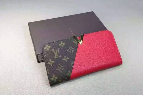 Replica Louis Vuitton M56174 Kimono Wallet Monogram Canvas Cherry