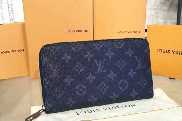 Replica Louis Vuitton M60002 Monogram Eclipse Canvas Wallets