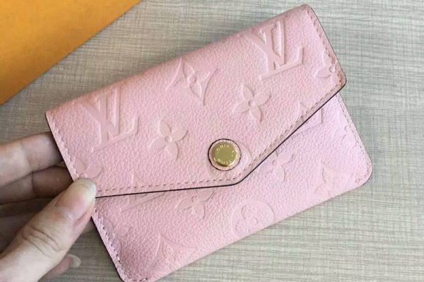 Replica Louis Vuitton M60633 Key Pouch Monogram Empreinte Leather Pink