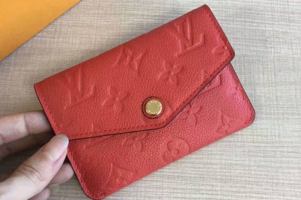 Replica Louis Vuitton M60633 Key Pouch Monogram Empreinte Leather Red