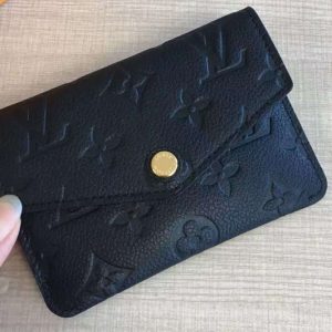 Replica Louis Vuitton M60633 Key Pouch Monogram Empreinte Leather Black