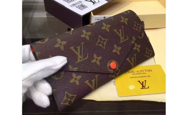 Replica Louis Vuitton M60707 Monogram Canvas Josephine Wallet