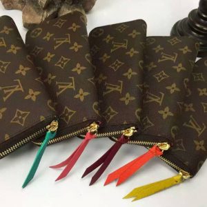 Replica Louis Vuitton M60859 Monogram Canvas Clemence Wallet