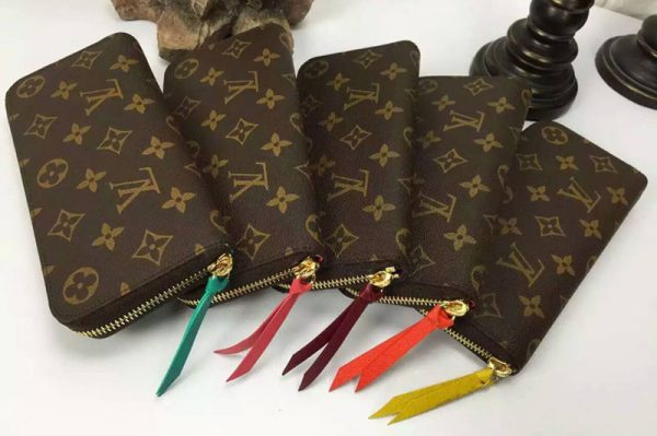 Replica Louis Vuitton M61298 Clemence Wallet Monogram Canvas For Sale