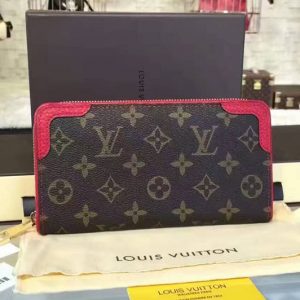 Replica Louis Vuitton M61188 Zippy Wallet Retiro Monogram Canvas Poppy