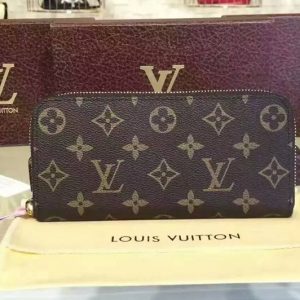 Replica Louis Vuitton M61298 Clemence Wallet Monogram Canvas