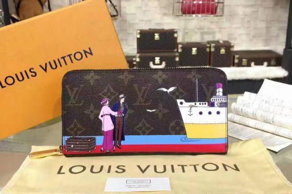 Replica Louis Vuitton M62135 Zippy Wallet Monogram canvas