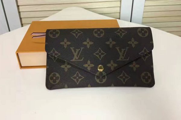 Replica Louis Vuitton M62155 Jeanne Wallet Monogram Canvas Red