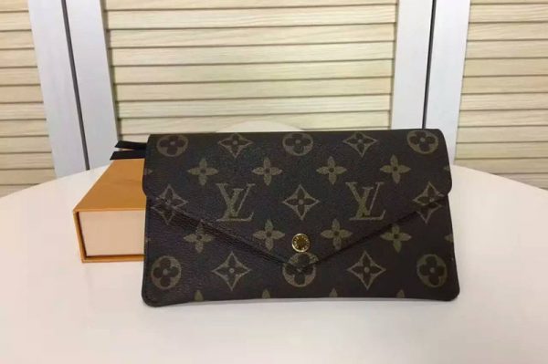 Replica Louis Vuitton M62155 Jeanne Wallet Monogram Canvas Pink