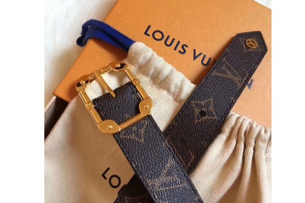 Replica Louis Vuitton lv M9312U Monogram Canvas 30mm Belts