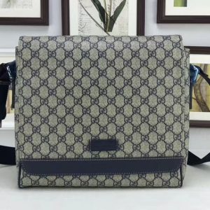 Replica Gucci 222284 GG Supreme Messenger Bag Blue