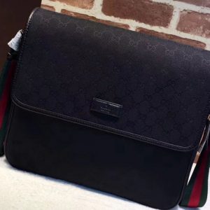 Replica Gucci 233052 Medium Messenger Bag Black